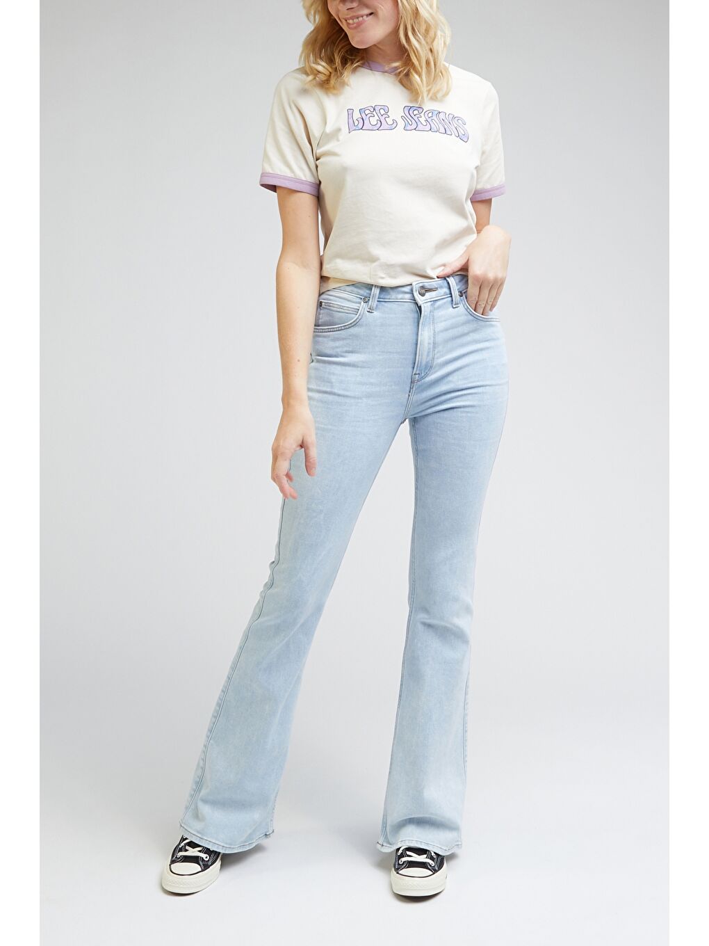 Mavi Breese Flare Fit Normal Bel Bol Paça Esnek Jean Jean Pantolon-1