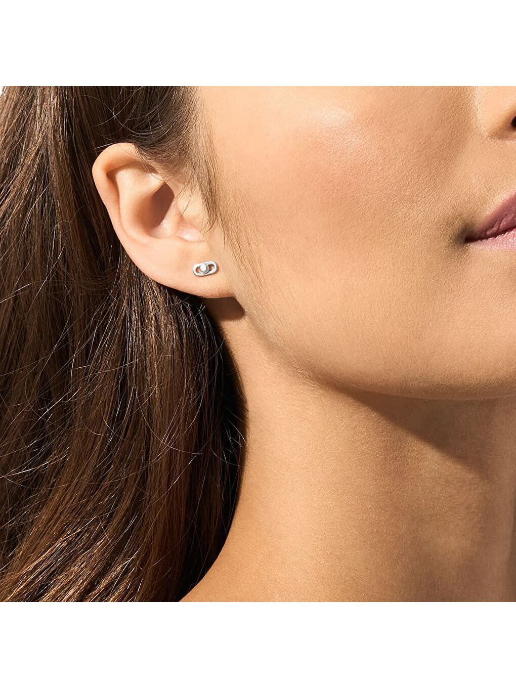 Gri MKC173900-040 Kadın Küpe-3