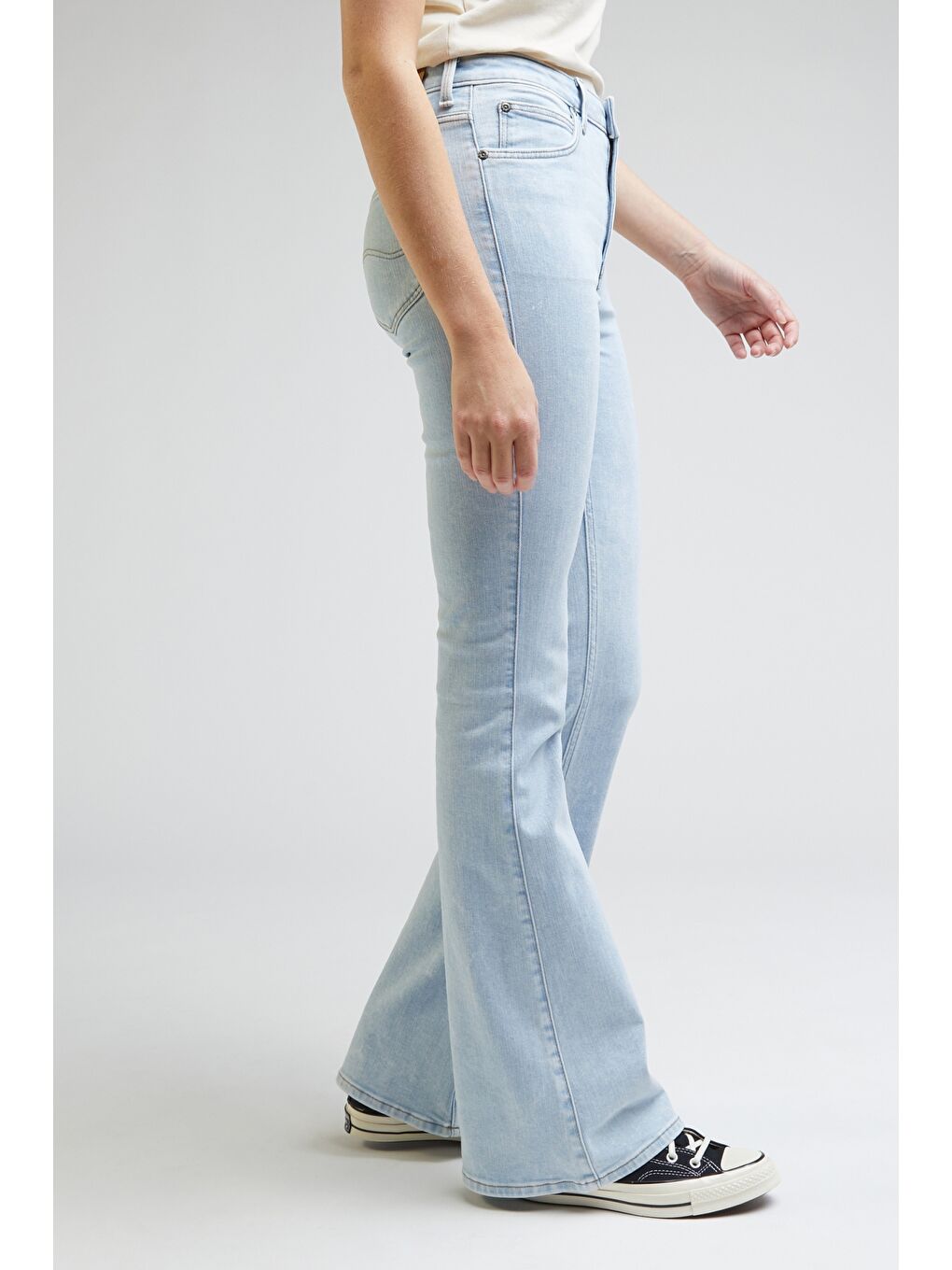 Mavi Breese Flare Fit Normal Bel Bol Paça Esnek Jean Jean Pantolon-2