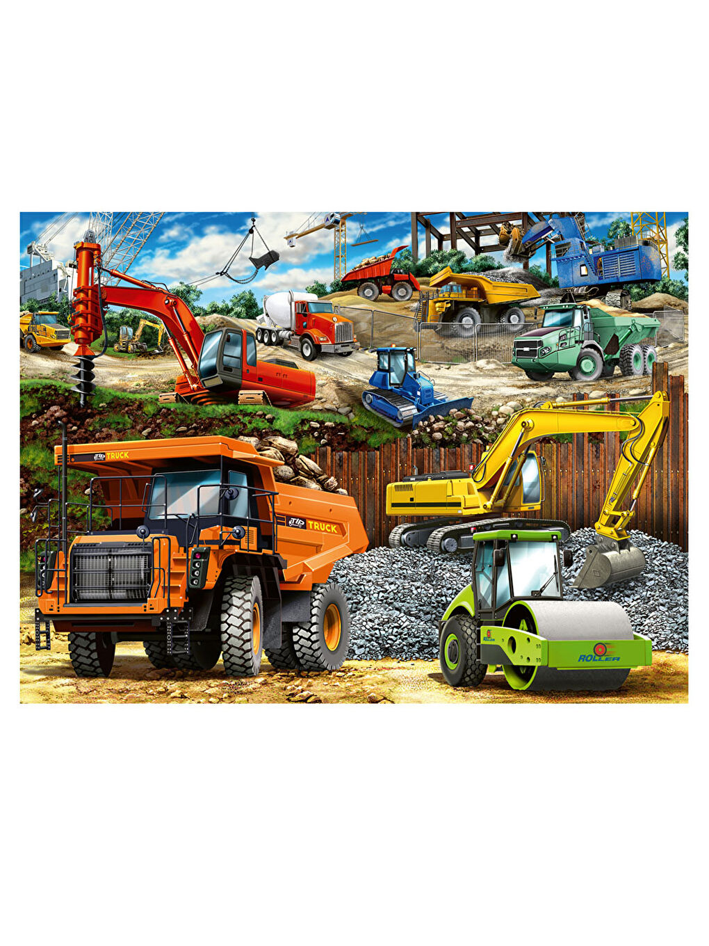 100 Parça Puz Kamyonlar RPK129737-1