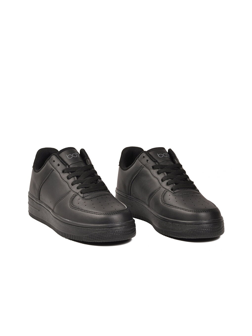 Siyah Bağcıklı Unisex Spor Ayakkabı 042 G-2