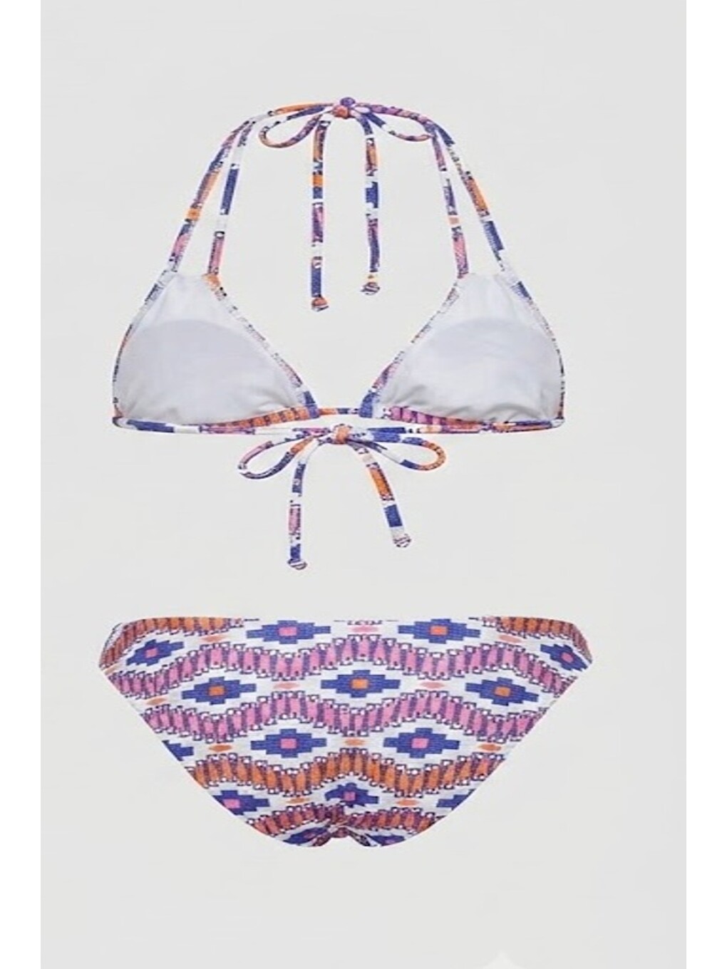 Üçgen Bikini Takım 3274 Mor-1