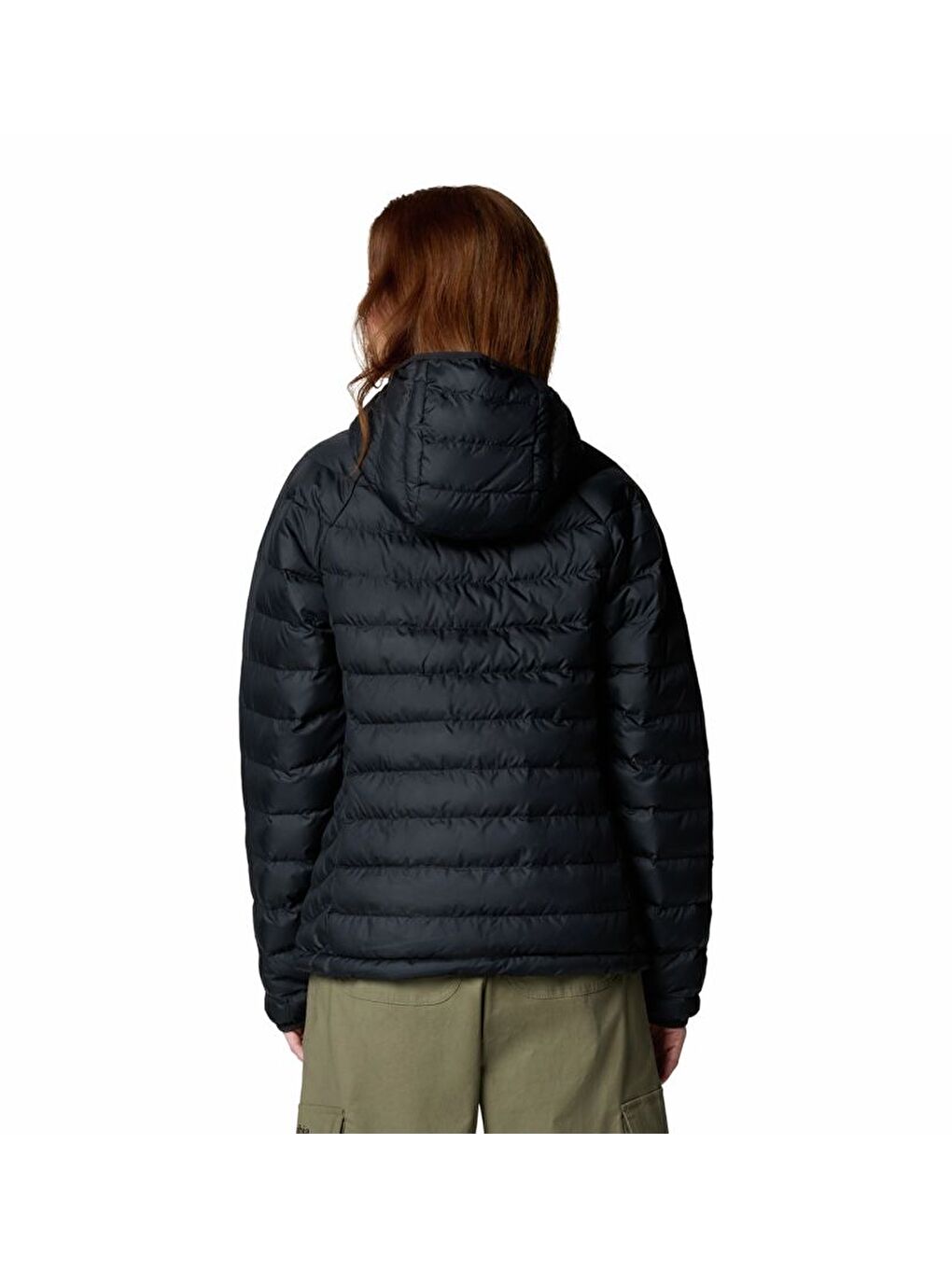 Powder Lite™ II Hooded Jacket Siyah Kadın Outdoor Mont WK8123-1