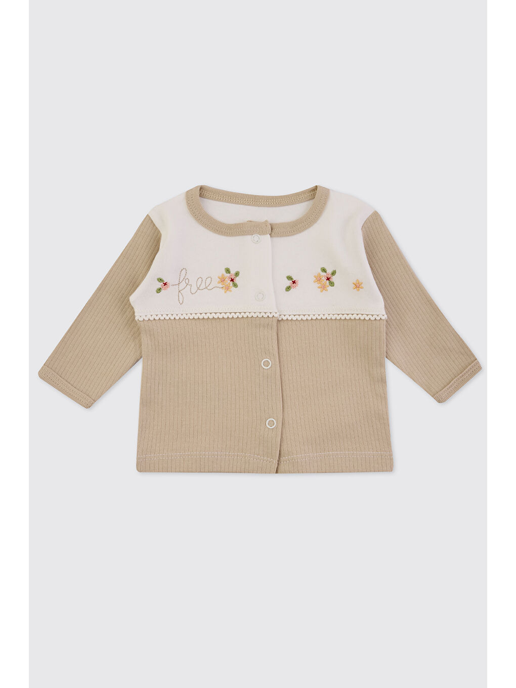 Kahverengi Yenidoğan Kahve 10'lu Hastane Çıkış Seti-1