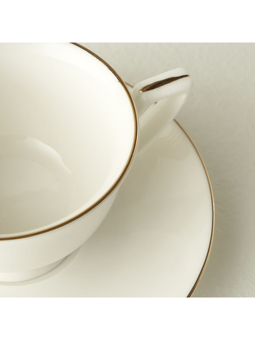 Sarı Golden 2'li Kahve Fincanı Seti Gold (90 cc)-1
