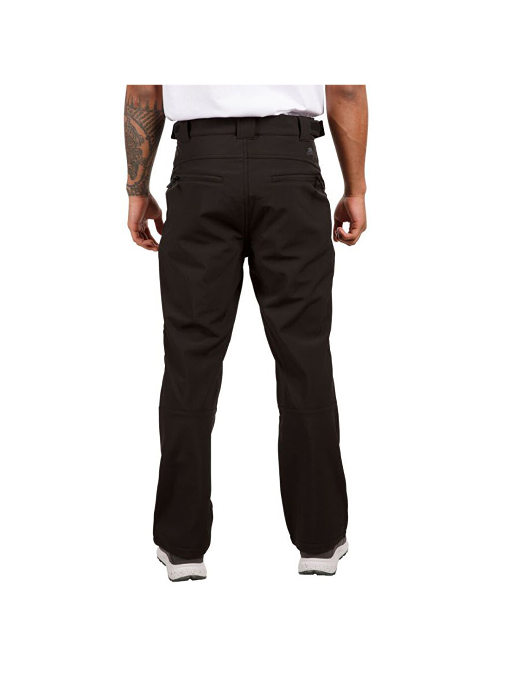 Siyah Hemic - S/shell Pant Erkek Outdoor Pantolonu-5