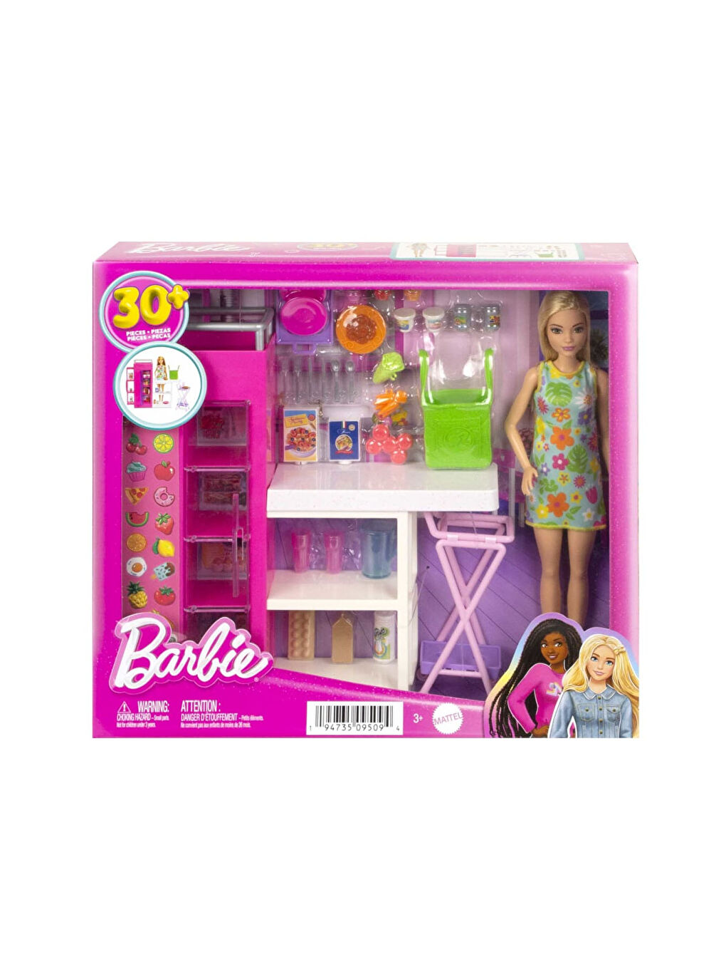 BARBIE Mini Büfe Oyun Seti HJV38 - 2