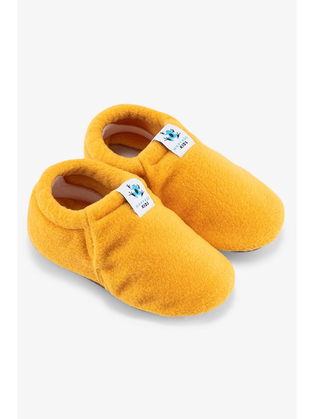 Polar Fleece Sarı Polar Barefoot Patik (Hediye Seti)-2