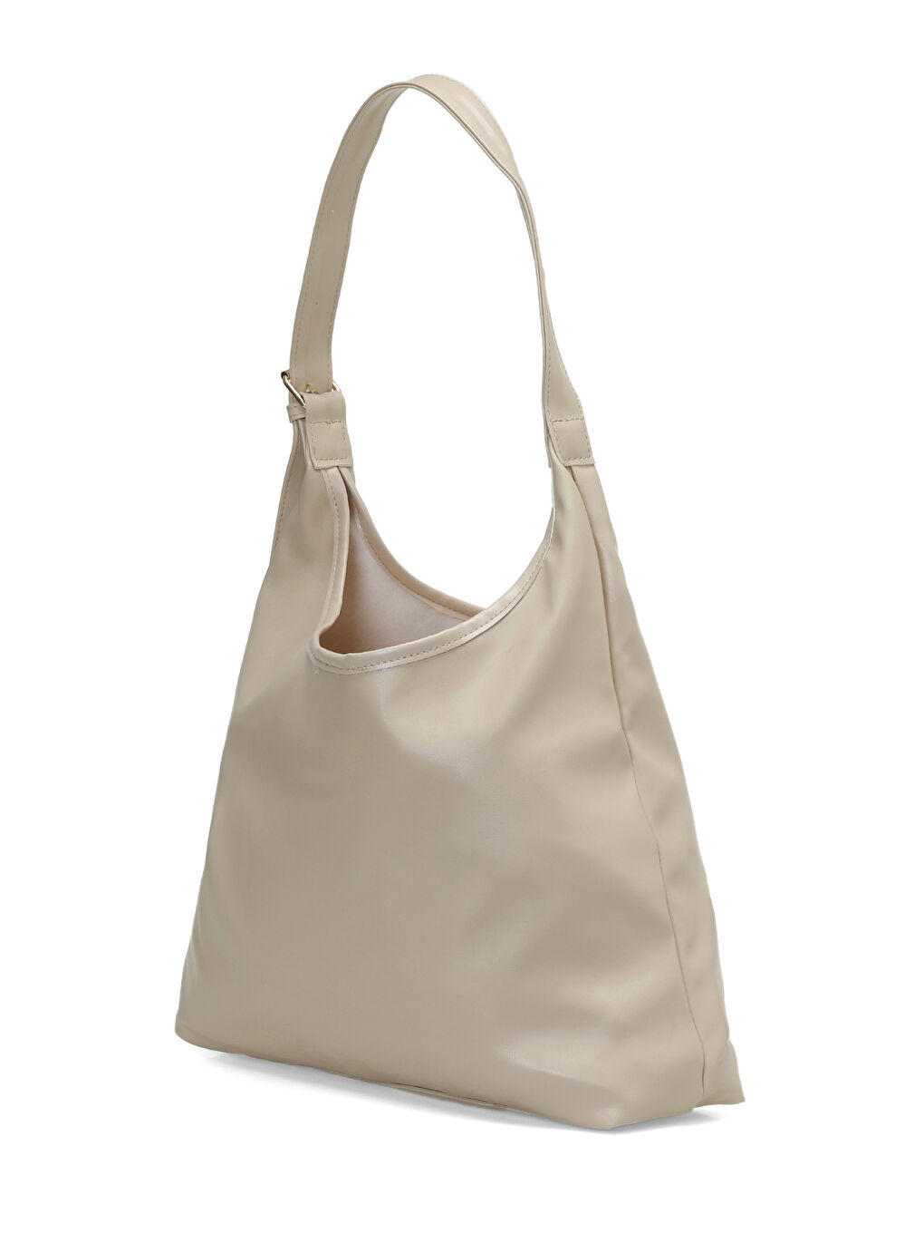 Bej CLT STIL PROMO OMZ 6FX Vizon Kadın Omuz Çantası-1