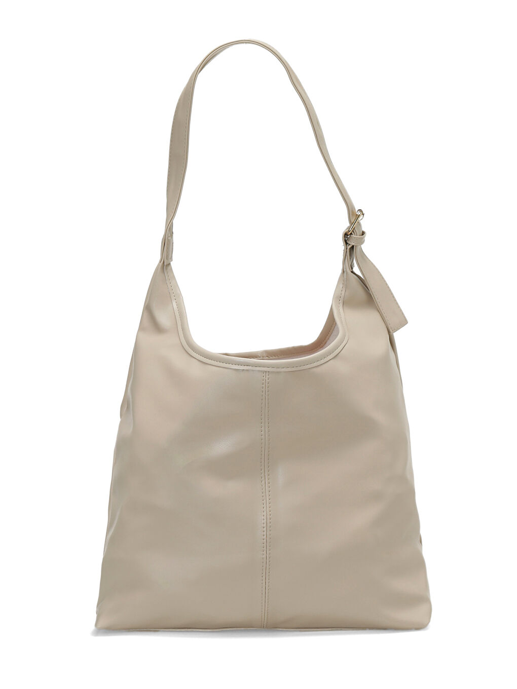 Bej CLT STIL PROMO OMZ 6FX Vizon Kadın Omuz Çantası-2