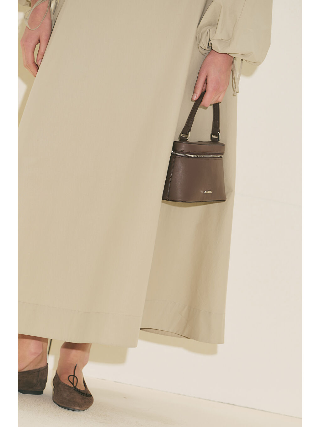 Izzy Mini Çanta Kahverengi-2