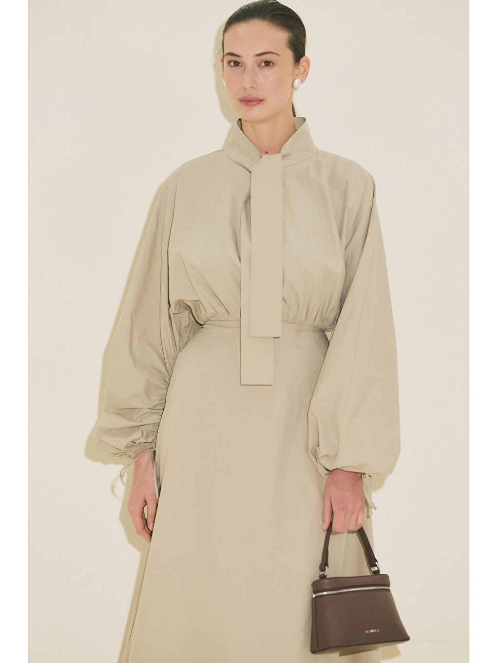 Izzy Mini Çanta Kahverengi-3