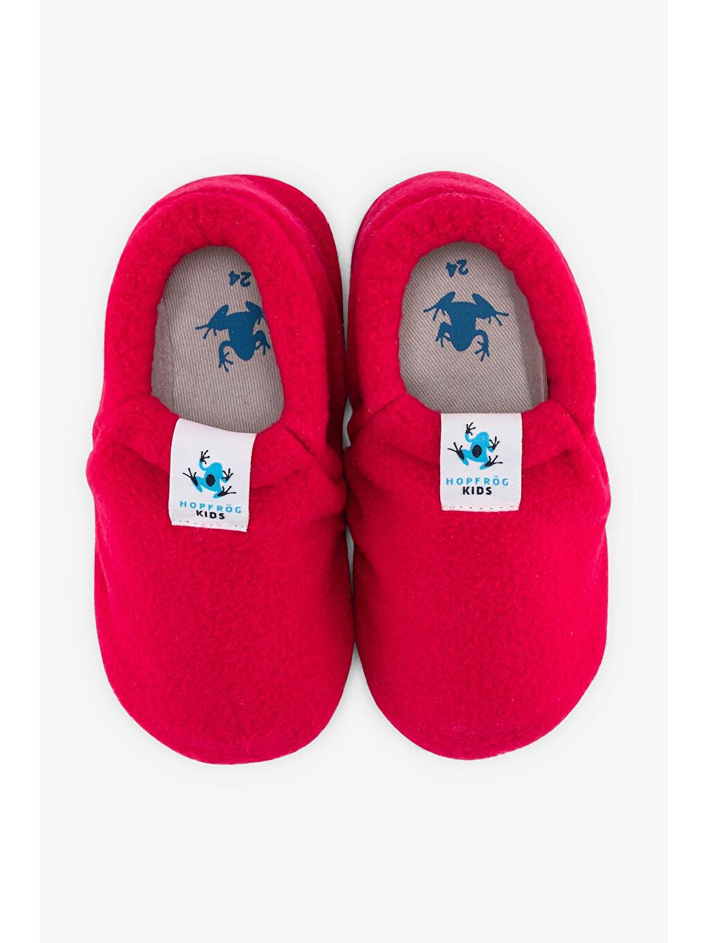 Polar Fleece Fuşya Polar Barefoot Patik (Hediye Seti)