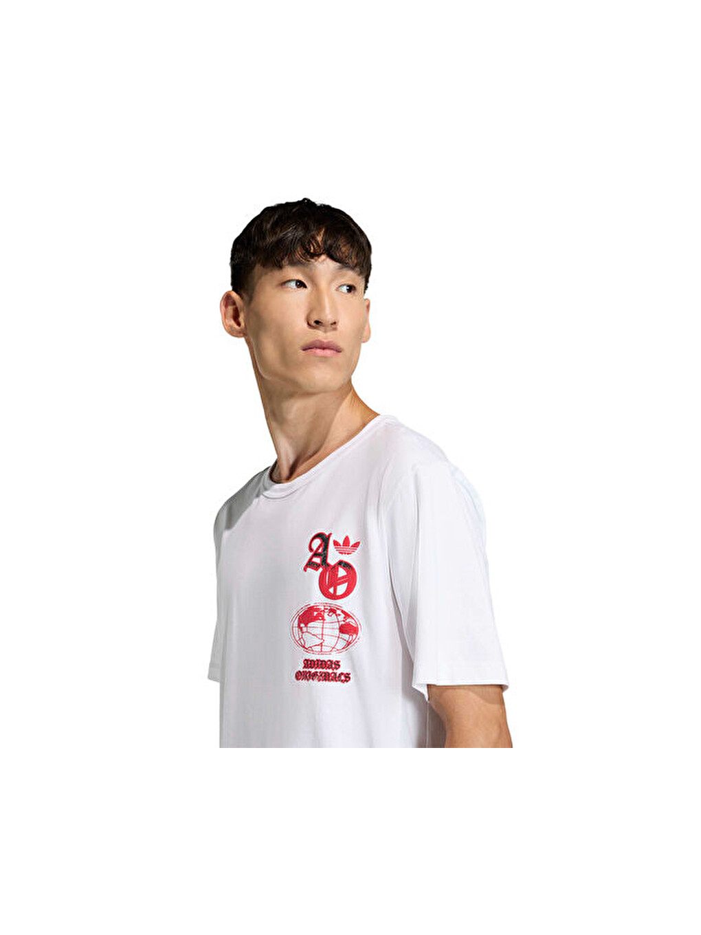Gfx T Erkek Günlük Tişört Ke0102 Beyaz-3