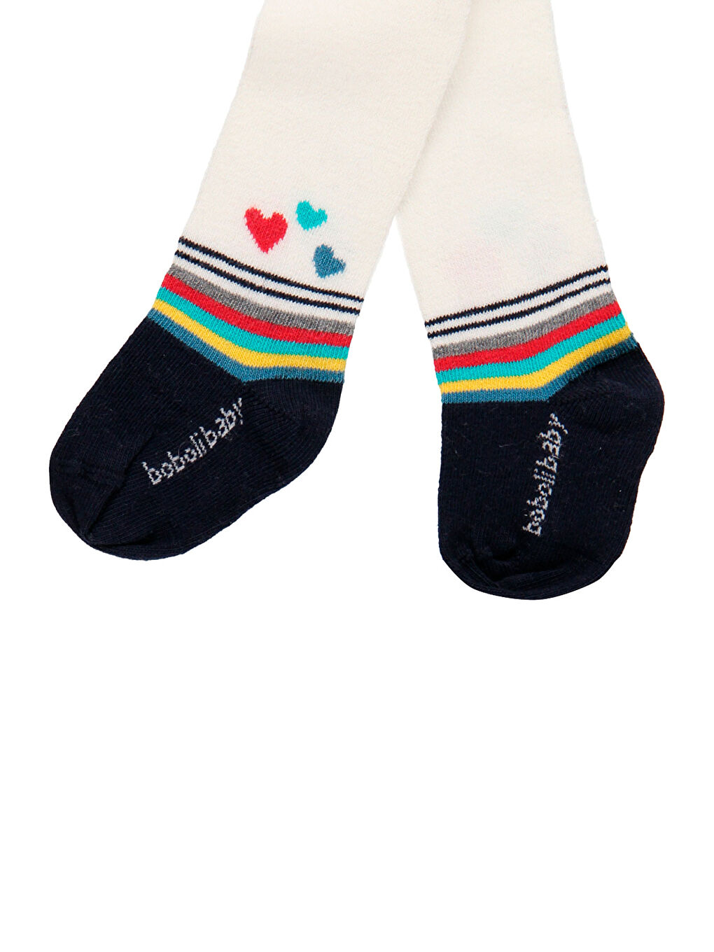 Kız Bebek Külotlu Çorap Beyaz-1