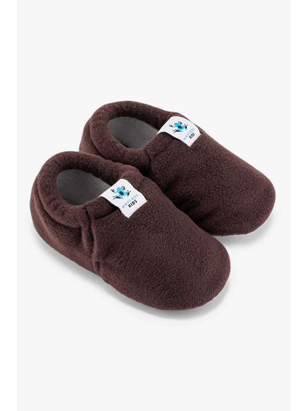 Kahverengi Polar Fleece Kahve Polar Barefoot Patik (Hediye Seti)-2