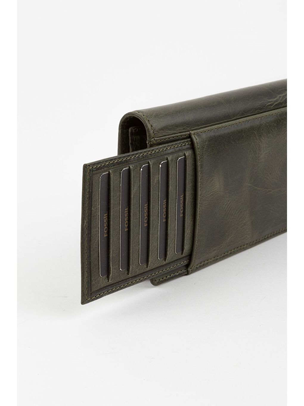 Mor Kutulu Hakiki Deri Ekstra Kartlıklı Crayz Unisex El Portföyü Kartlık Cüzdan-2