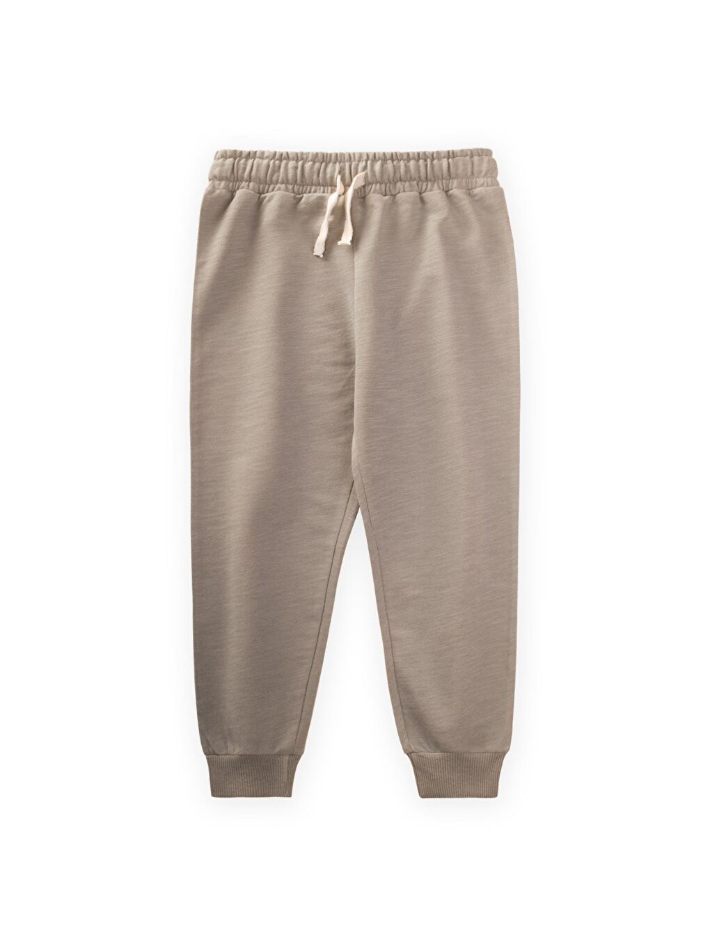 Bej Kız Çocuk Jogger Eşofman Altı