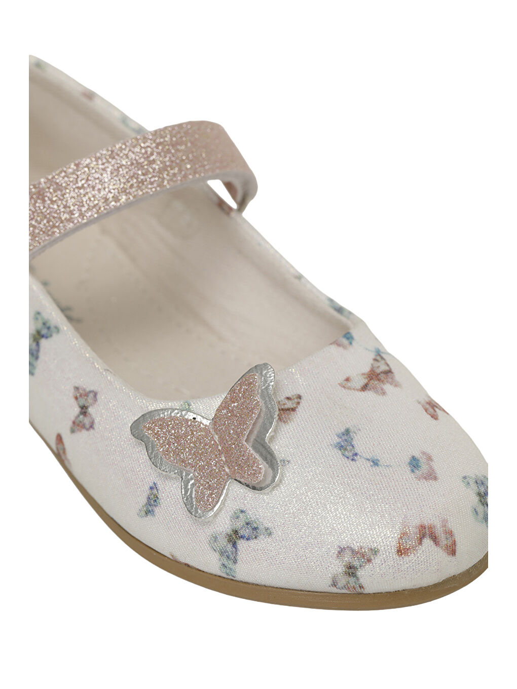 Bej BUTY.P6FX Krem Kız Çocuk Babet-6