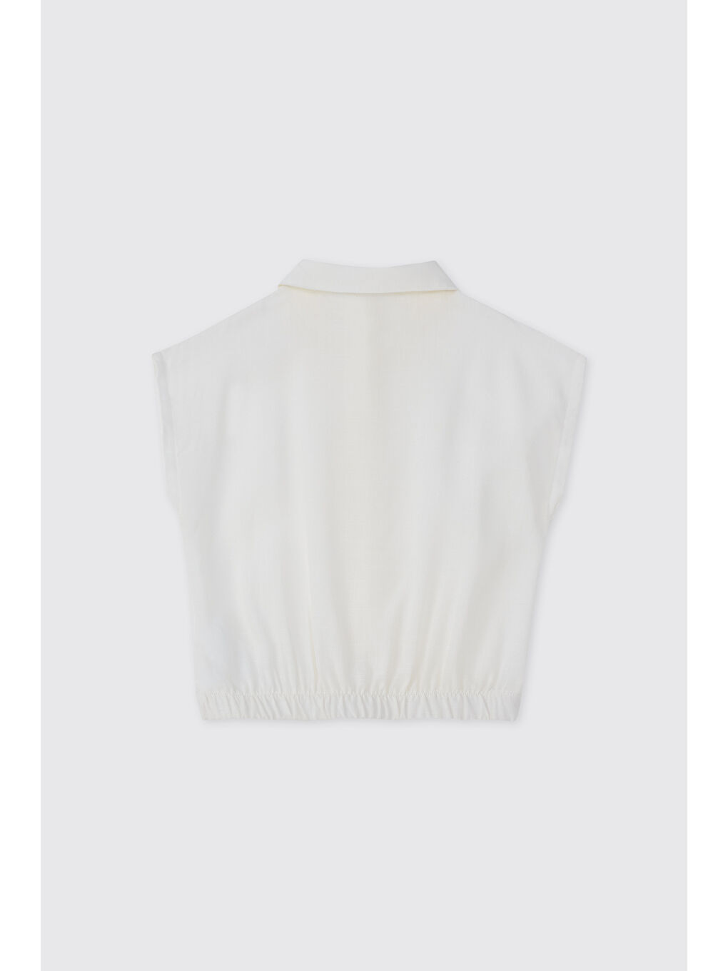 Kız Çocuk Ekru Bluz-1