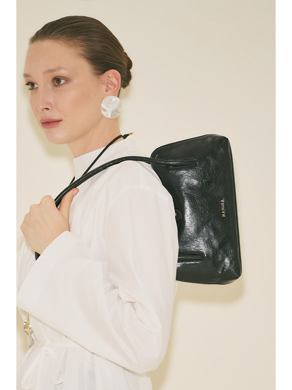 Kera Mini Çanta Siyah-8