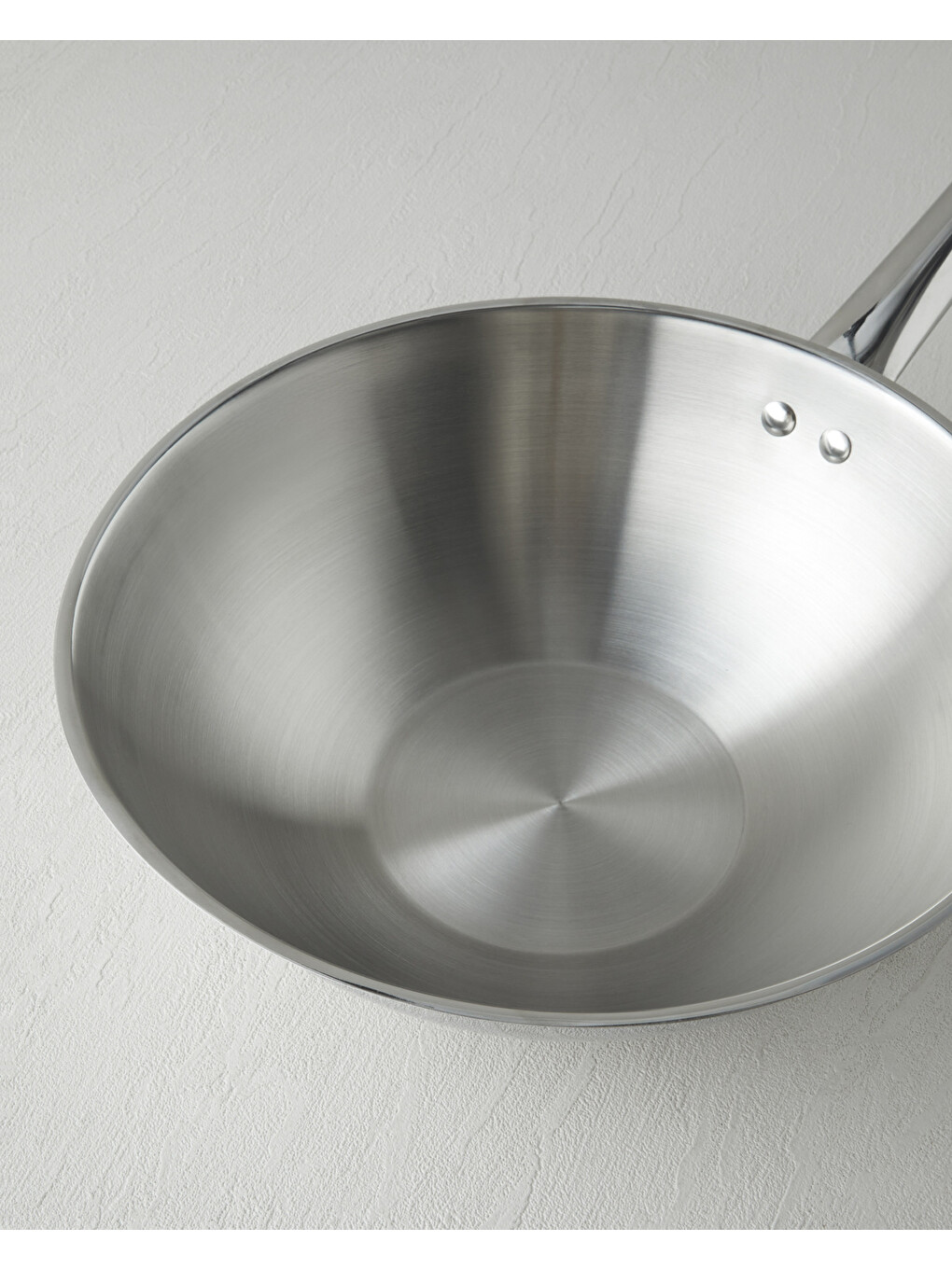 Gri Glow Çelik Wok Tava 28 Cm Silver-1