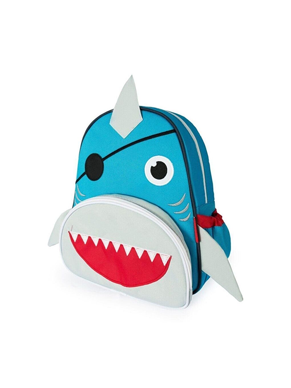 Karışık Çocuk Köpek Balığı Desenli Anaokul Kreş Sırt Çantası-2