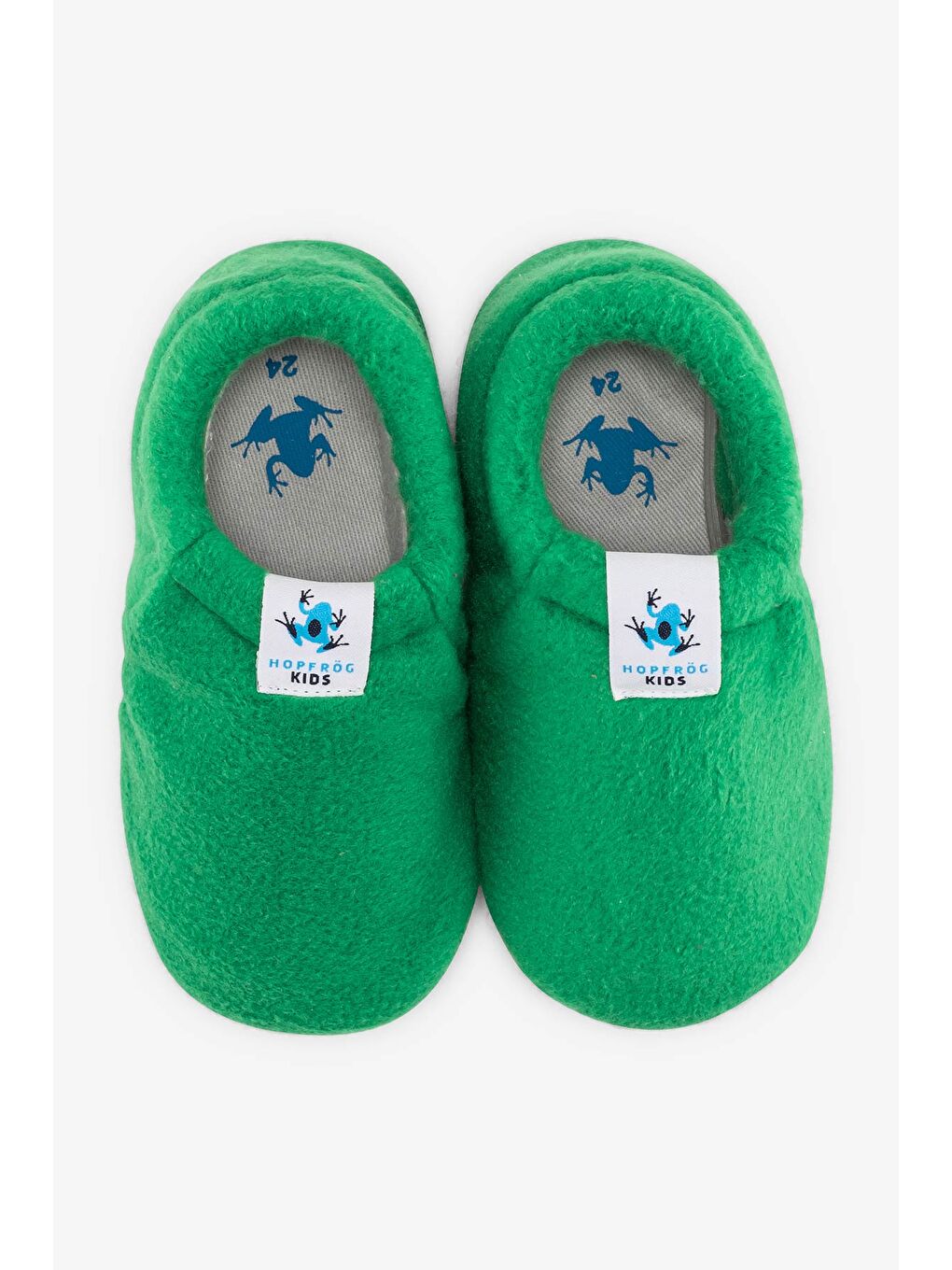 Polar Fleece Yeşil Polar Barefoot Patik (Hediye Seti)