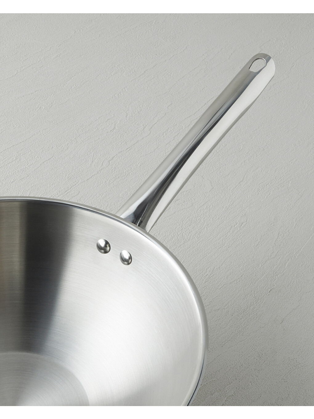 Gri Glow Çelik Wok Tava 28 Cm Silver-2