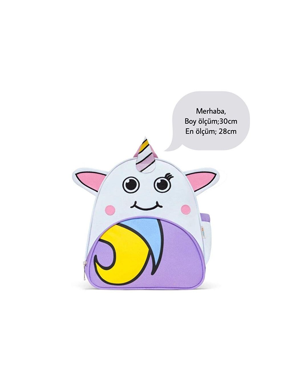 Karışık Kız Çocuk Anaokul Kreş Sırt Çantası
