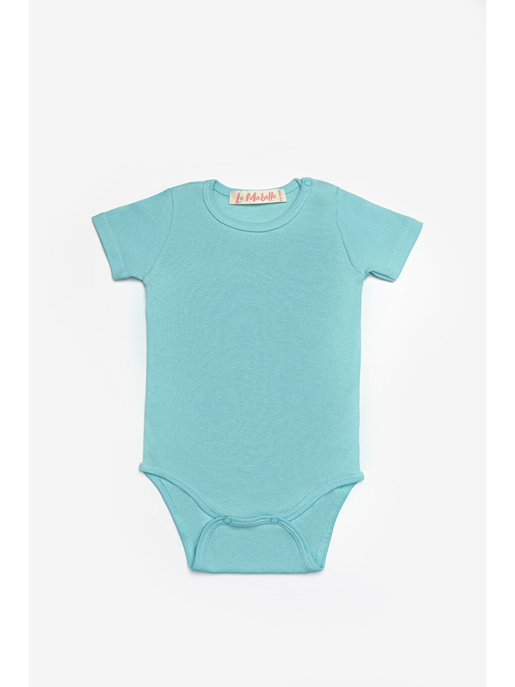 Yeşil Mint Çiçek Desenli İkili Kız Bebek Zıbın Set - Zoe-1