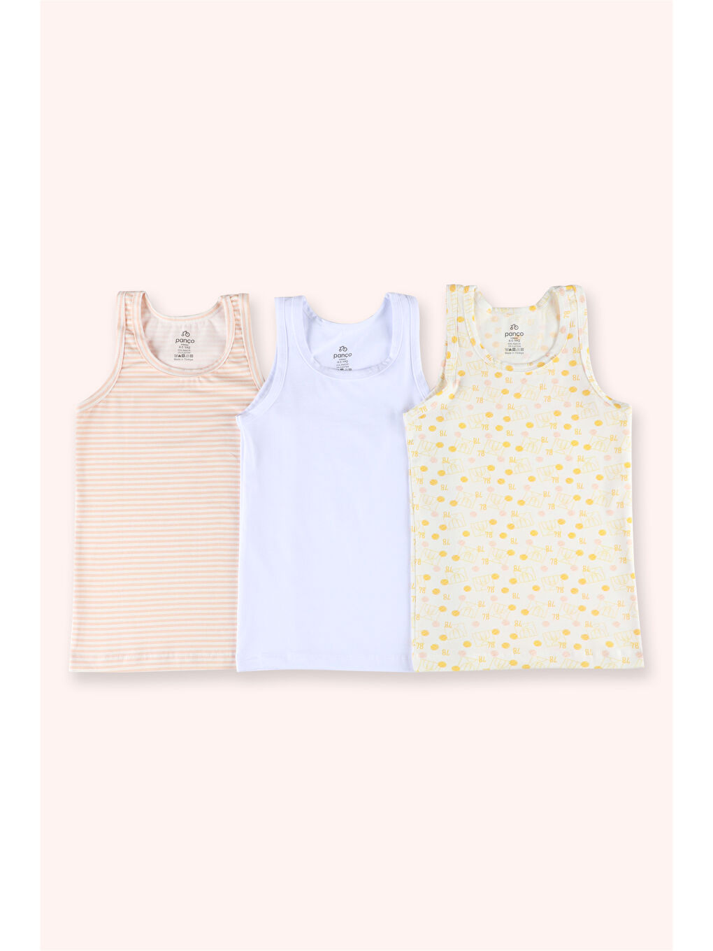 Erkek Çocuk Basketbol Figürlü Sarı 3'lü Atlet Seti