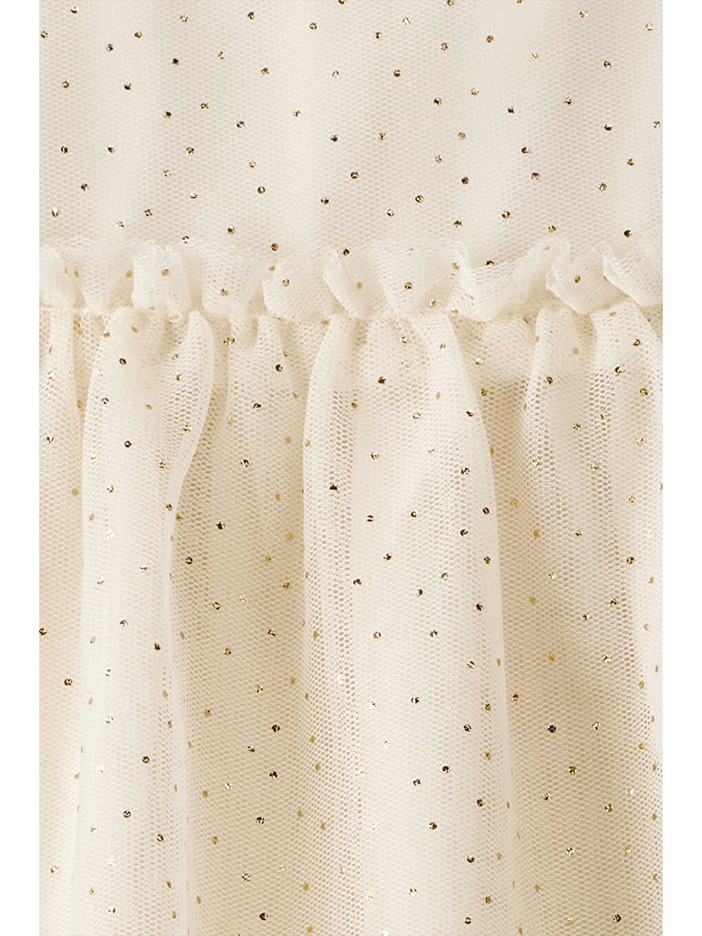 Kız Bebek Ekru Elbise-3