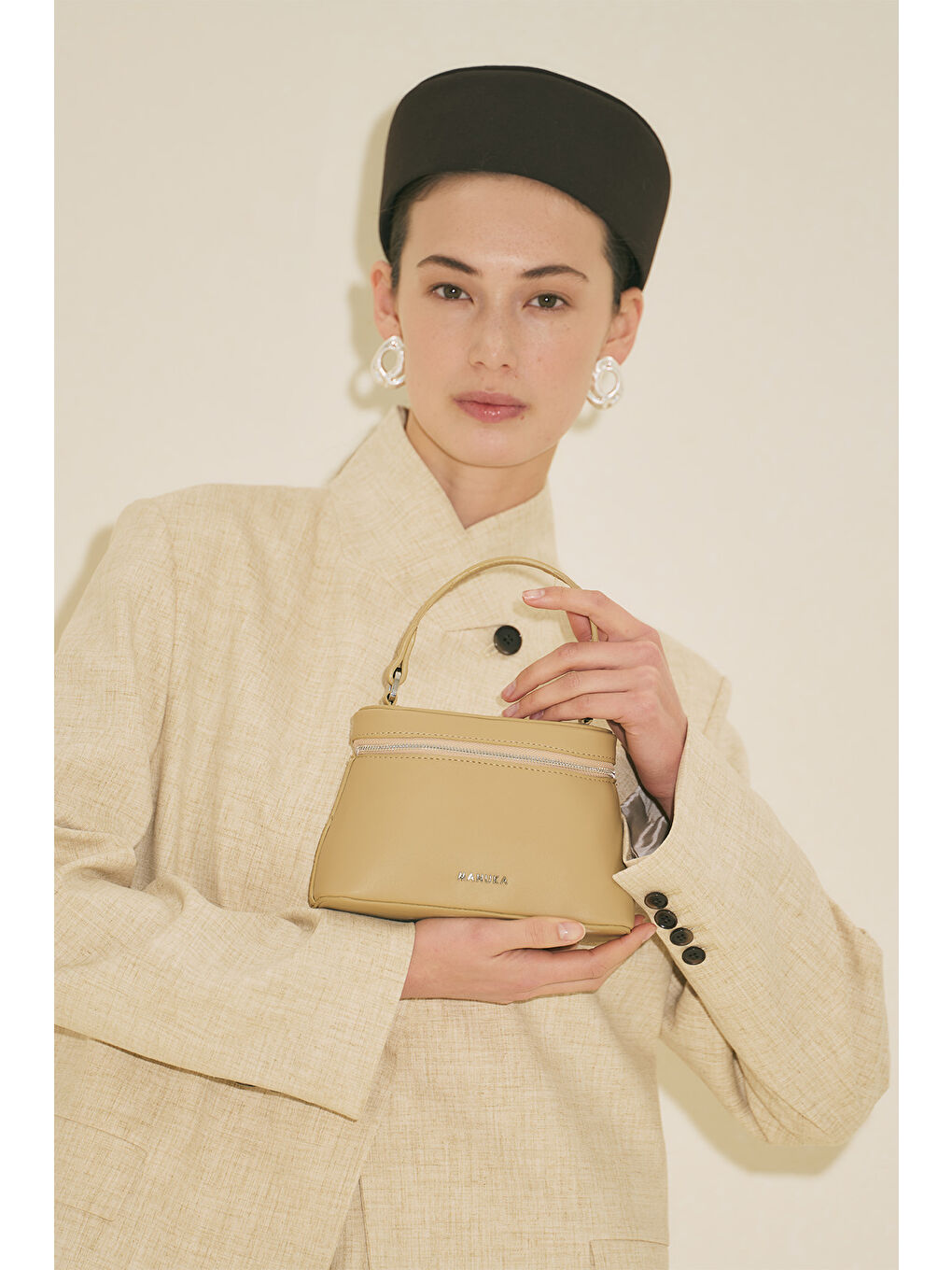 Kahverengi Izzy Mini Çanta Toprak-8