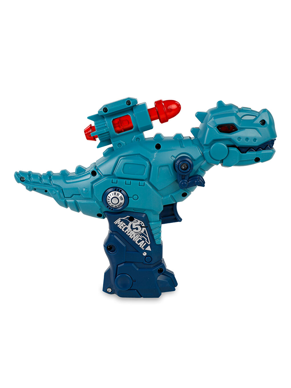 Sesli Ve Işıklı Dinozor Tabanca Turkuaz-1