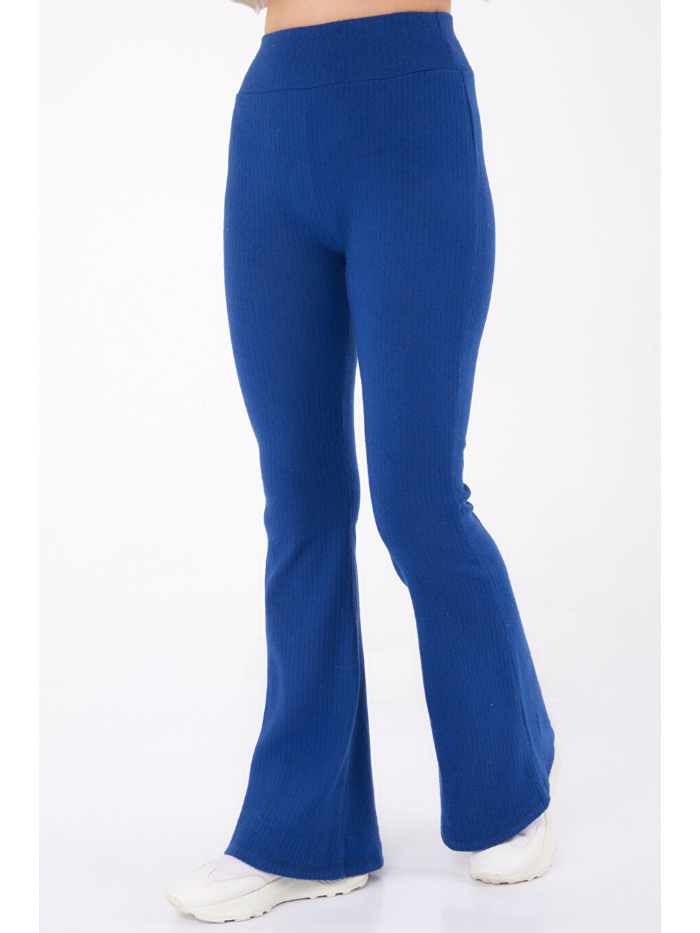 İspanyol Paça Spor Pantolon Lacivert - 26316-1