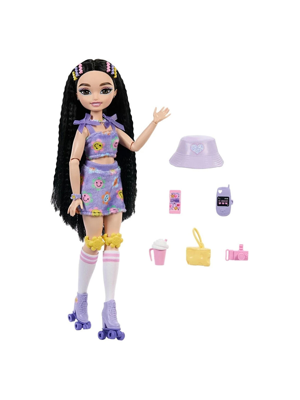 Barbie Dream Besties Paten Partisi Renee Bebek Ve Aksesuarları JFX99-1
