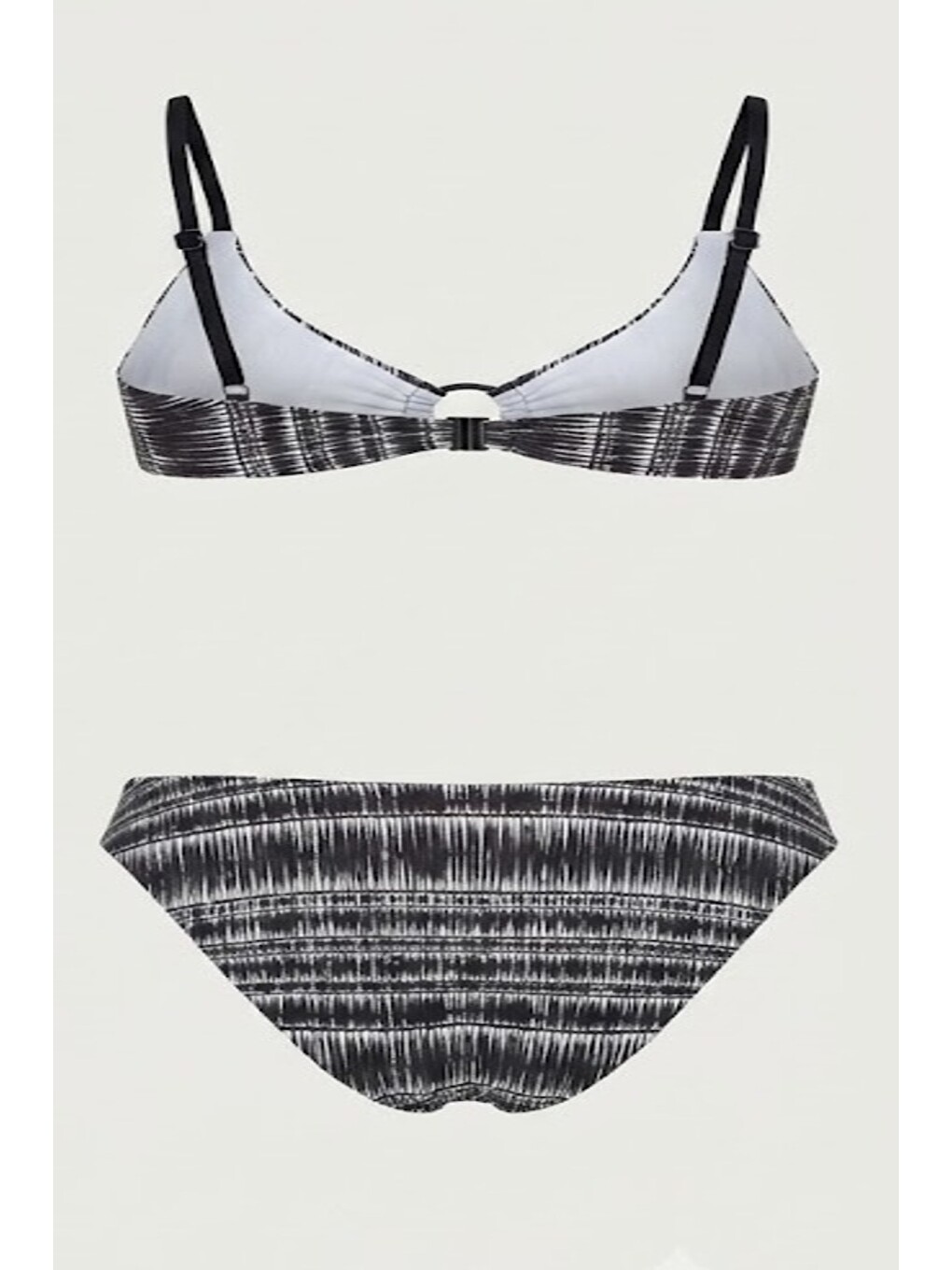 Önden Bağlama Bikini Takım 3256 Siyah-1
