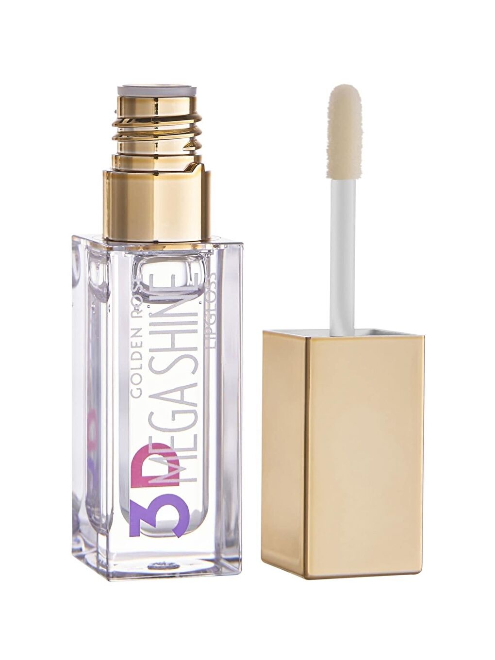 3D Mega Shine Lipgloss 101 CLEAR Dudak Parlatıcısı 5,2 ml-3