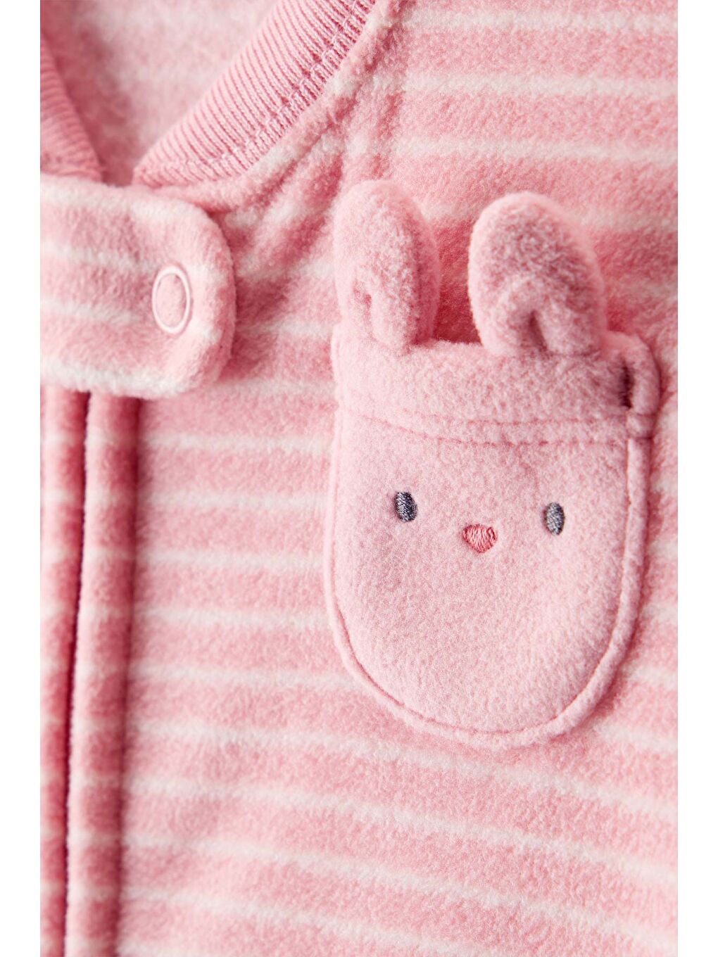 Bebek Bebek Pembe Polar Tulum-1