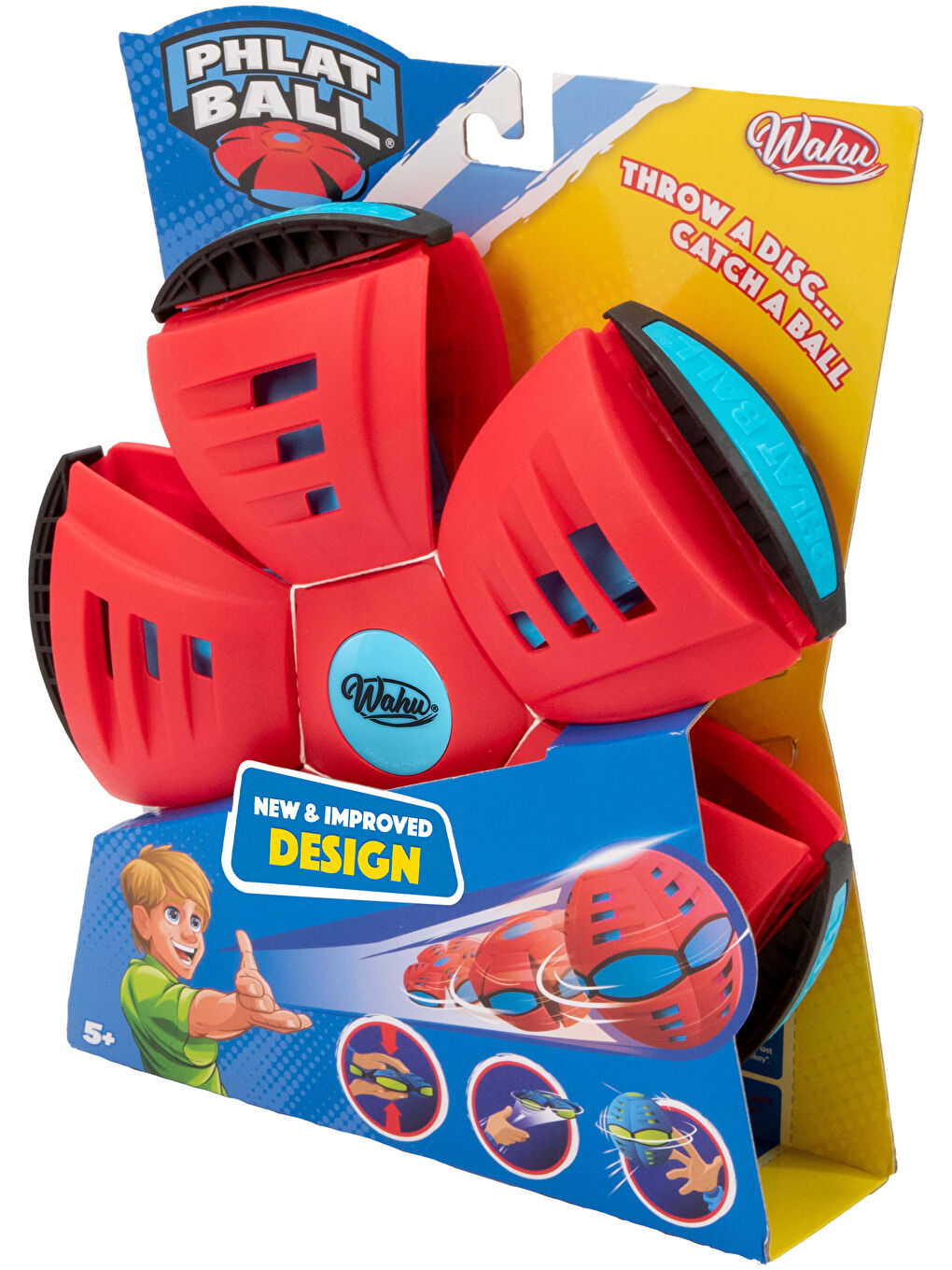 Kırmızı - Yeni Tasarım Topa Dönüşen Frizbi-2