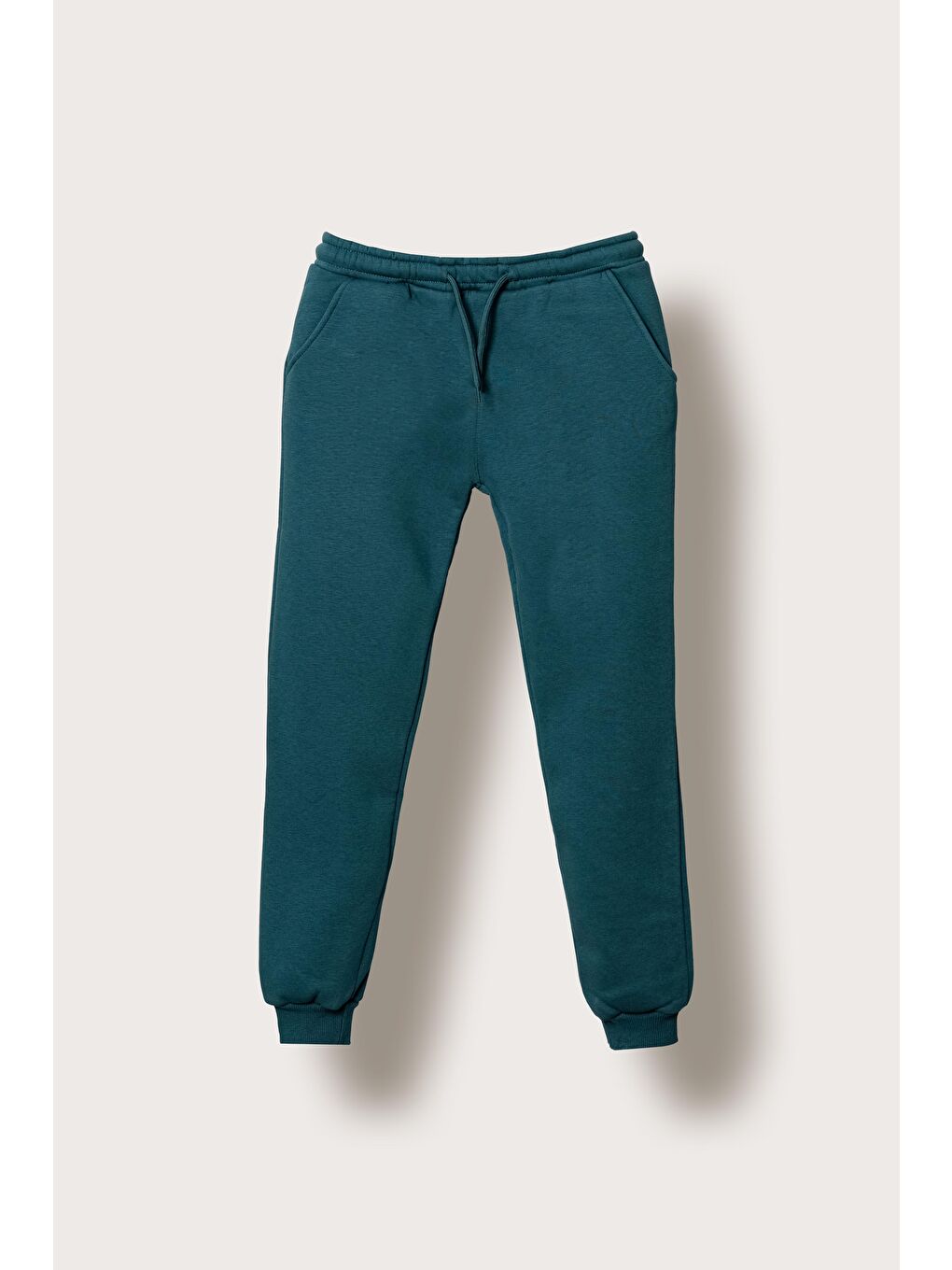 Yeşil 3 İp Basic Erkek Çocuk Eşofman Altı