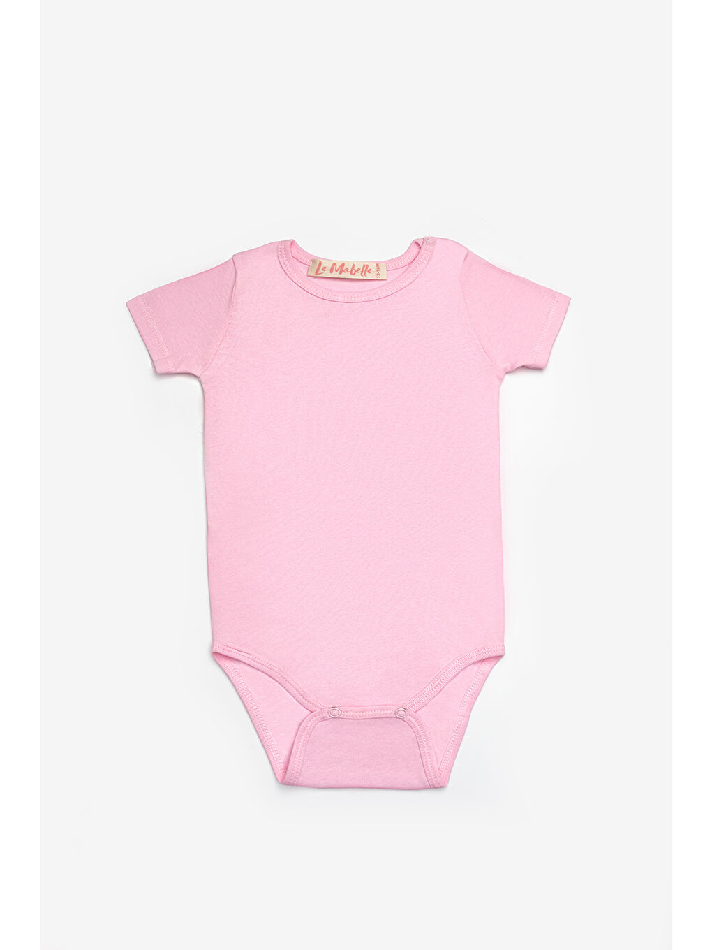 Pembe Çiçek Desenli İkili Kız Bebek Zıbın Set - Zoe-1