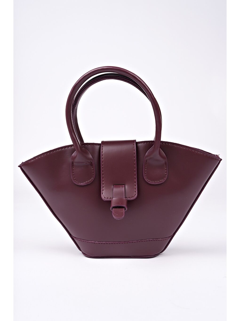 Bordo DORENA Kadın El ve Omuz Çantası-3