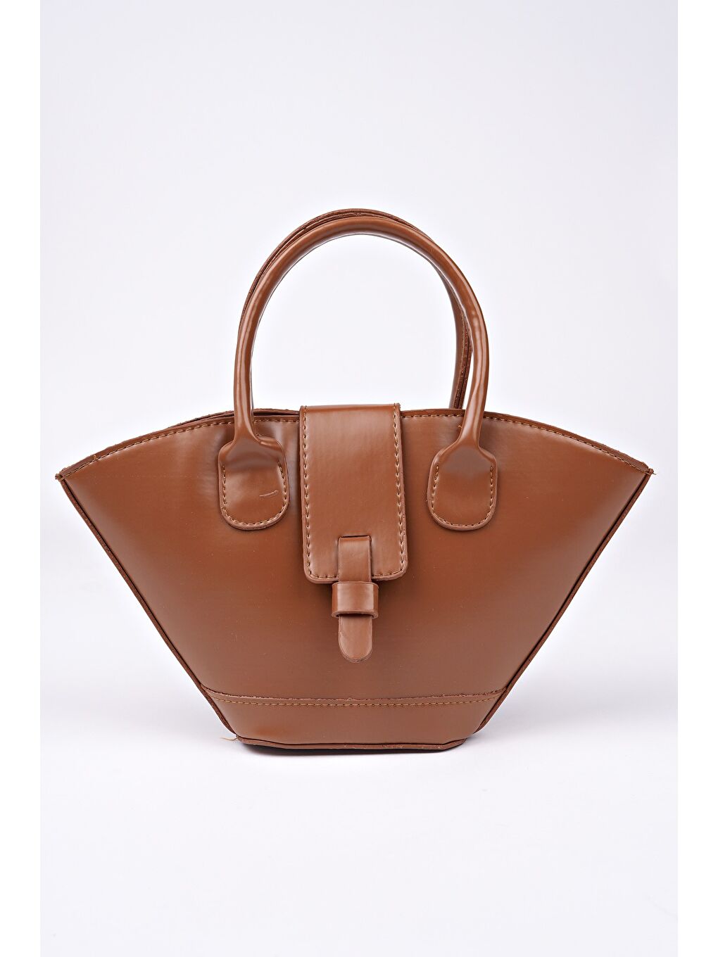 Kahverengi DORENA Kadın El ve Omuz Çantası-3