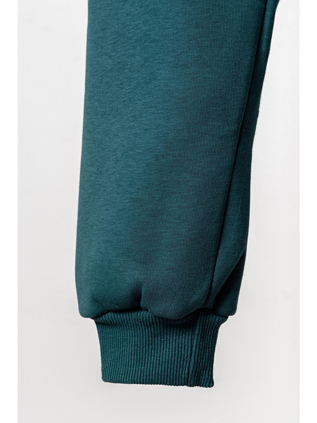 Yeşil 3 İp Basic Erkek Çocuk Eşofman Altı-3