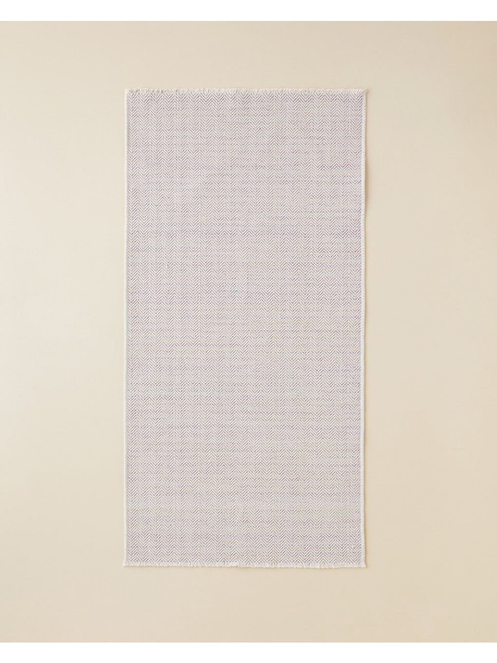 Beyaz Perlina Dokuma Kilim 80x150 Cm Multicolor