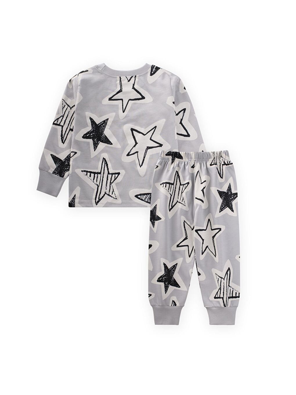 Bej Pijama Takım 1-7 Yaş Taş-1