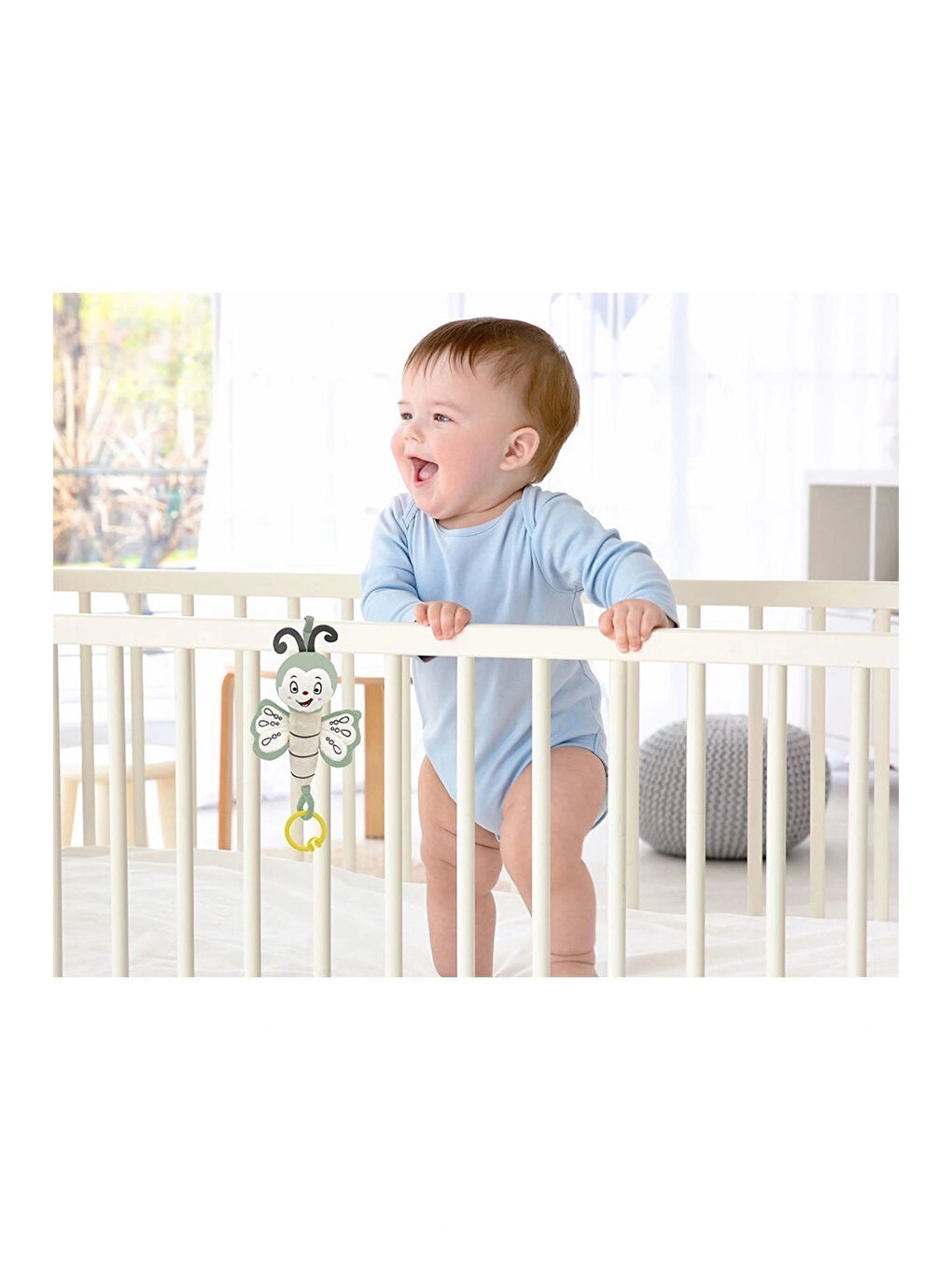 Sevimli Arkadaşım Titreşimli Kelebek Mint-1