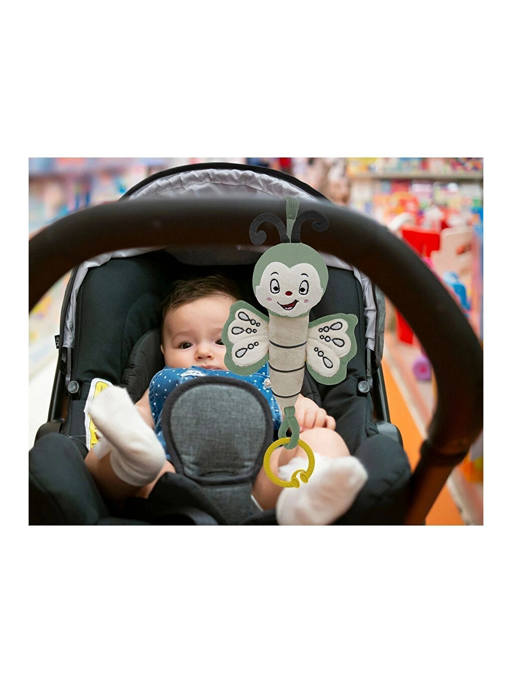 Sevimli Arkadaşım Titreşimli Kelebek Mint-2